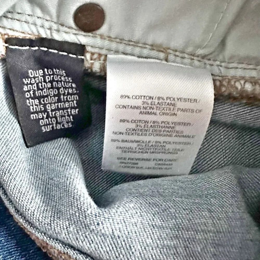 MADEWELL | 9" High-Rise Skinny Jeans Distressed-Hem Edition | Size 28 / 6 - Picture 9 of 9